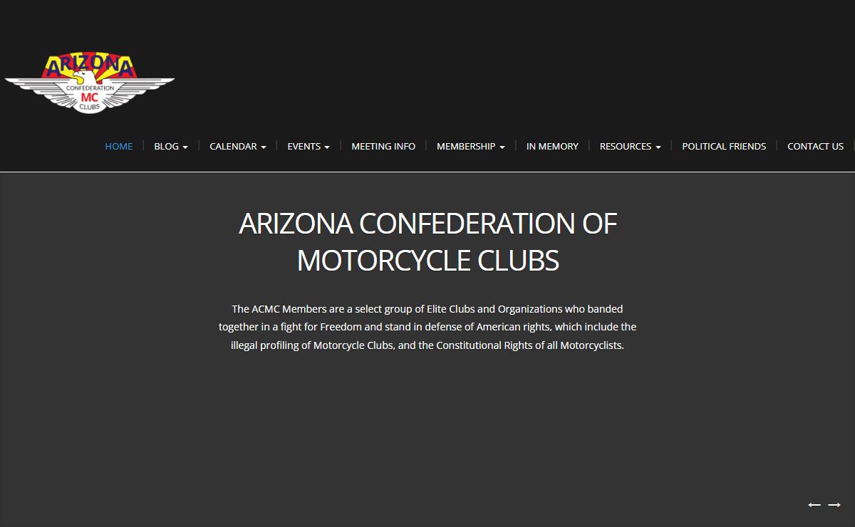 AZCMC – Arizona Confederation of Motorcycle Clubs