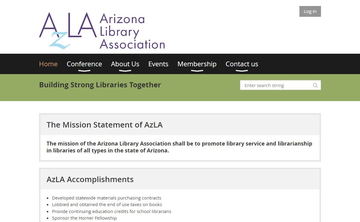 Arizona Library Association - Home