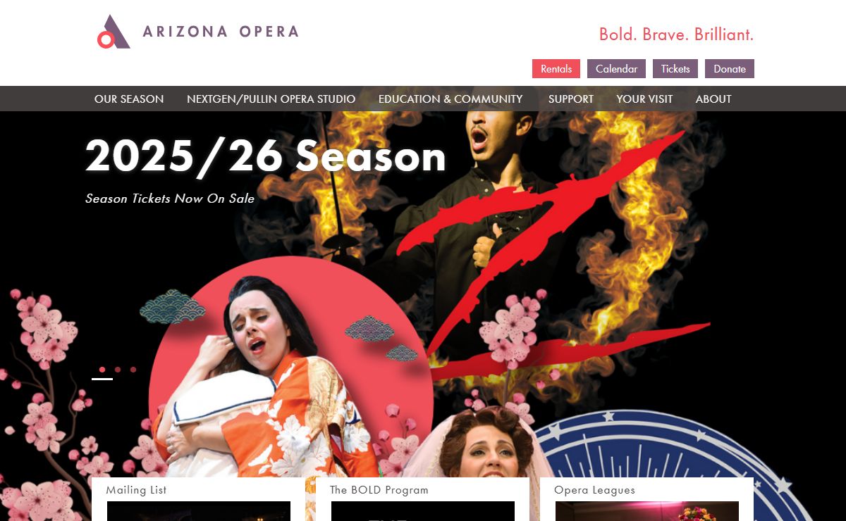 Arizona Opera | Bold. Brave. Brilliant.