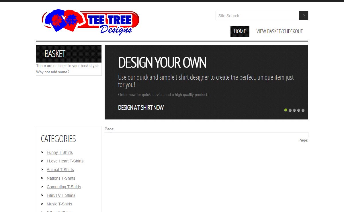 Tee Tree Designs - T-Shirts, High Quality and Quick Delivery