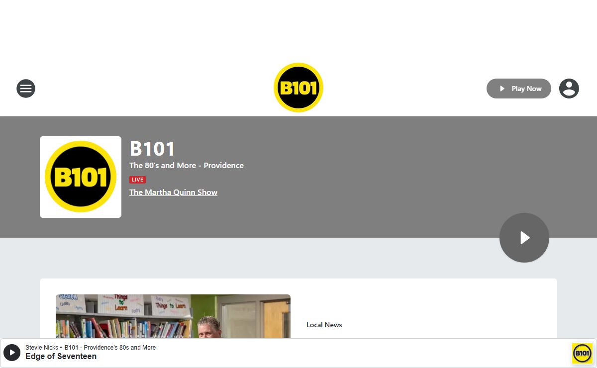 B101 - The 80's and More - Providence