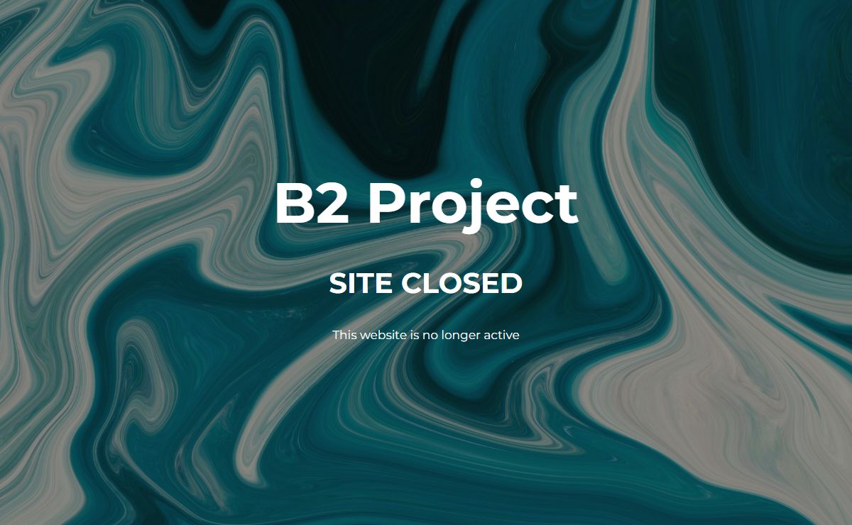 B2 Project