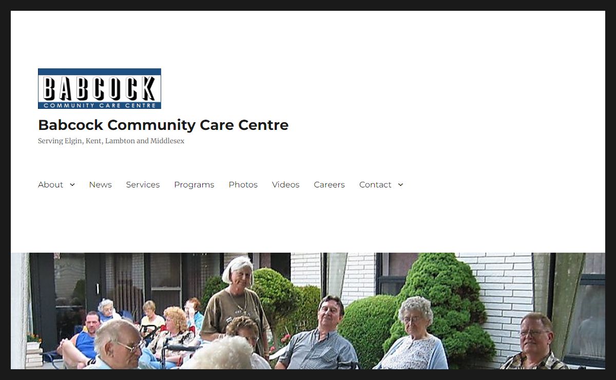Babcock Community Care Centre – Serving Elgin, Kent, Lambton and Middlesex