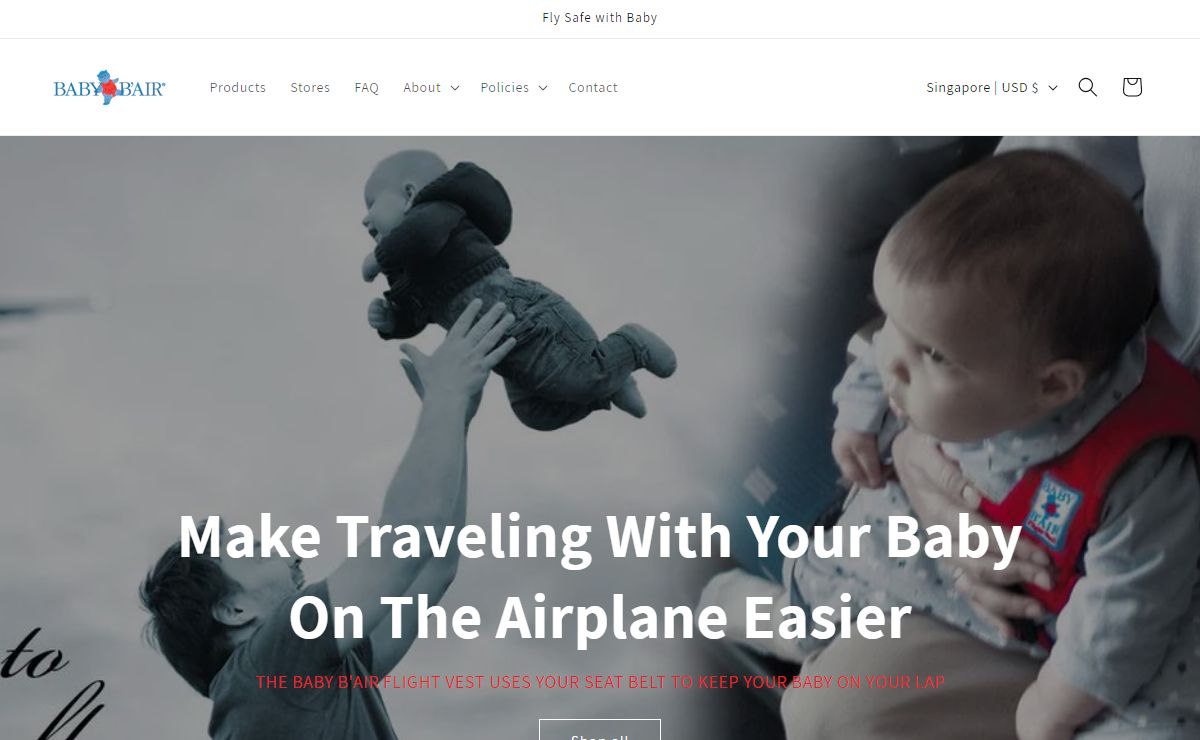 Airplane Safety Harness - Travelling with Baby – Baby B'Air