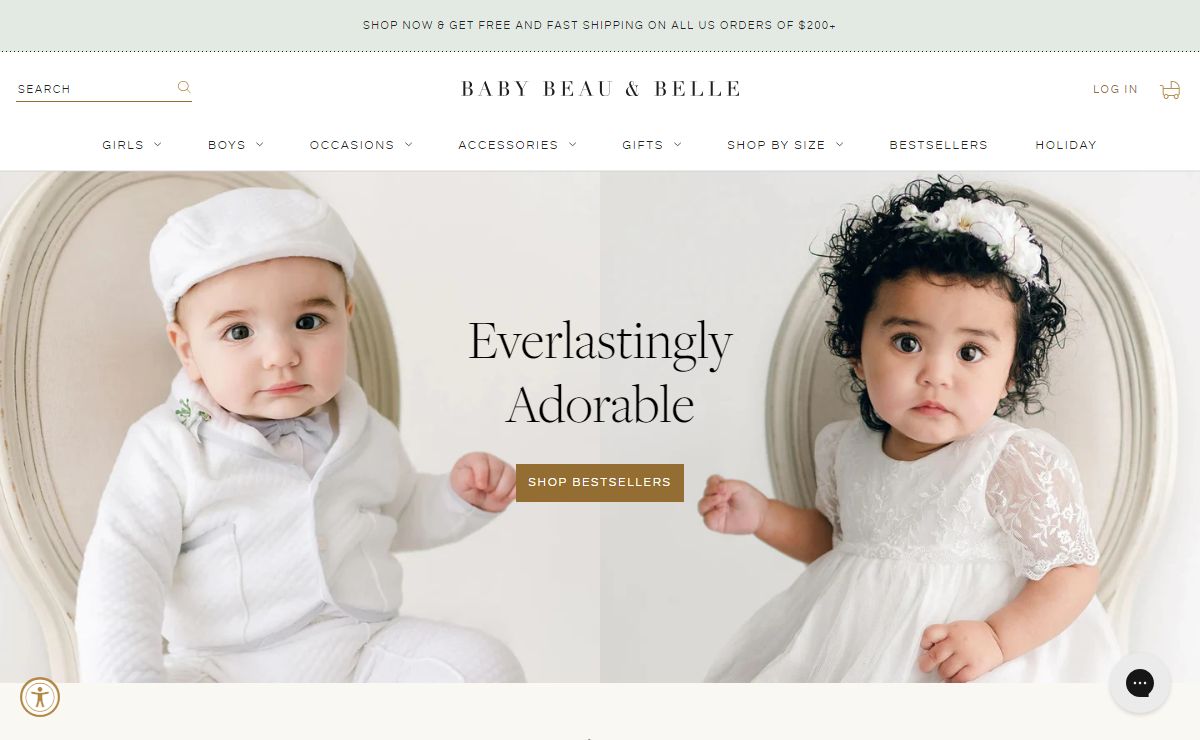 Heirloom Baby Clothes – Baby Beau and Belle