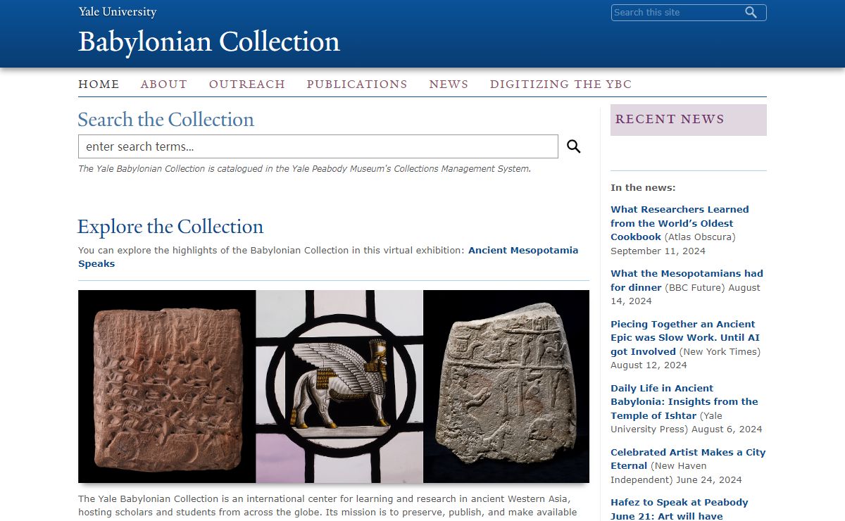Welcome | Babylonian Collection