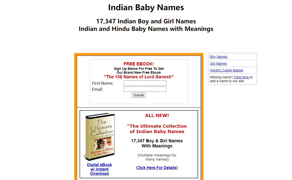 INDIAN BABY NAMES, Boy and Girl Baby Names With Sanskrit Meanings