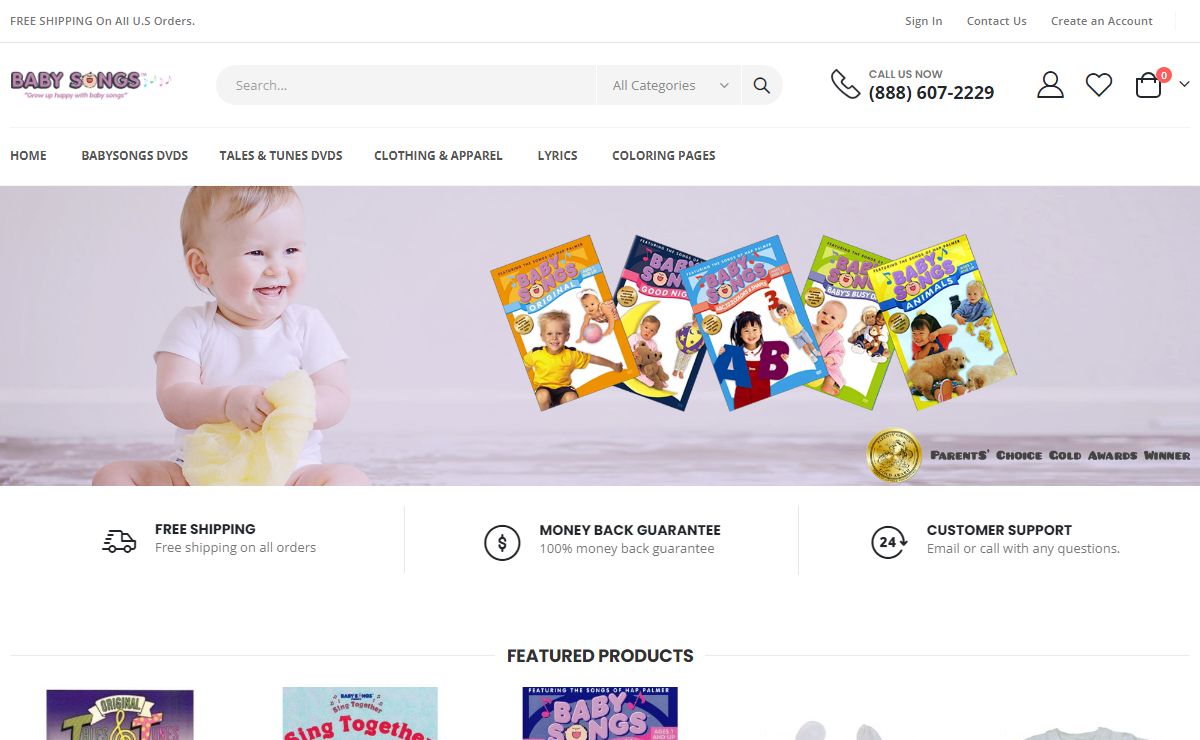 Baby Songs | Live Action Musical Videos | Baby Songs DVDs | Tales & Tunes | Baby Products - Baby Songs™