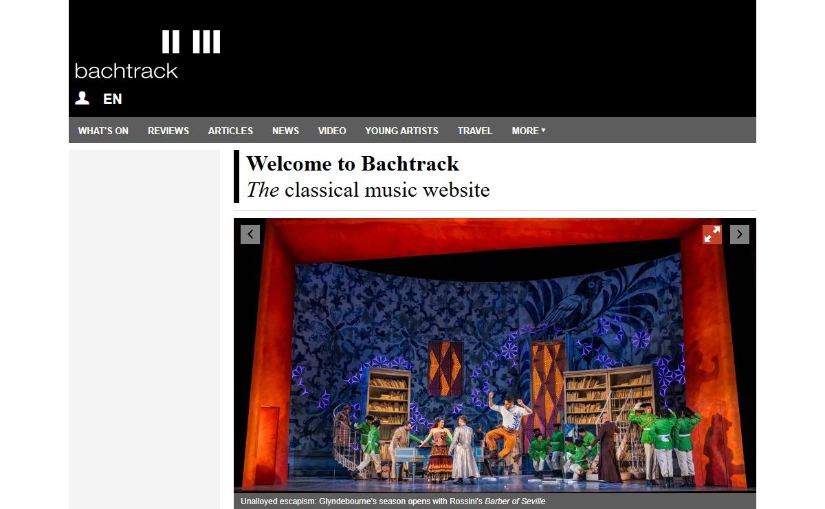 Welcome to Bachtrack The classical music website | Bachtrack