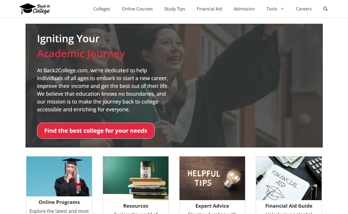 Back to College: Empowering Individuals to Pursue Education
