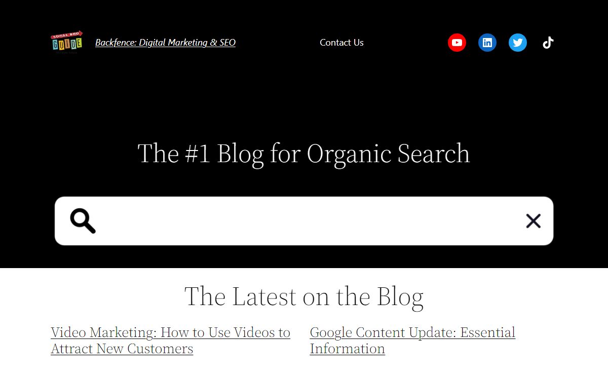 Backfence: Digital Marketing & SEO -