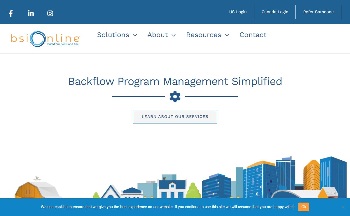 Backflow Program Automated by Cloud-Based Software