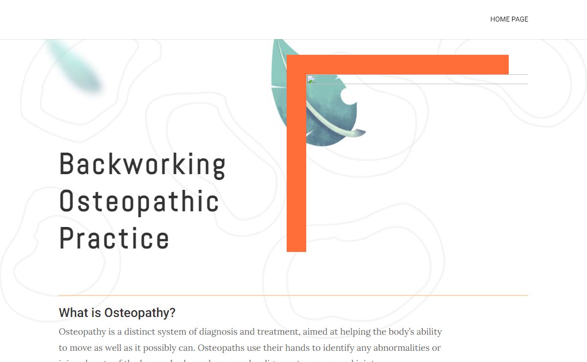Backworking Osteopathic Practice |