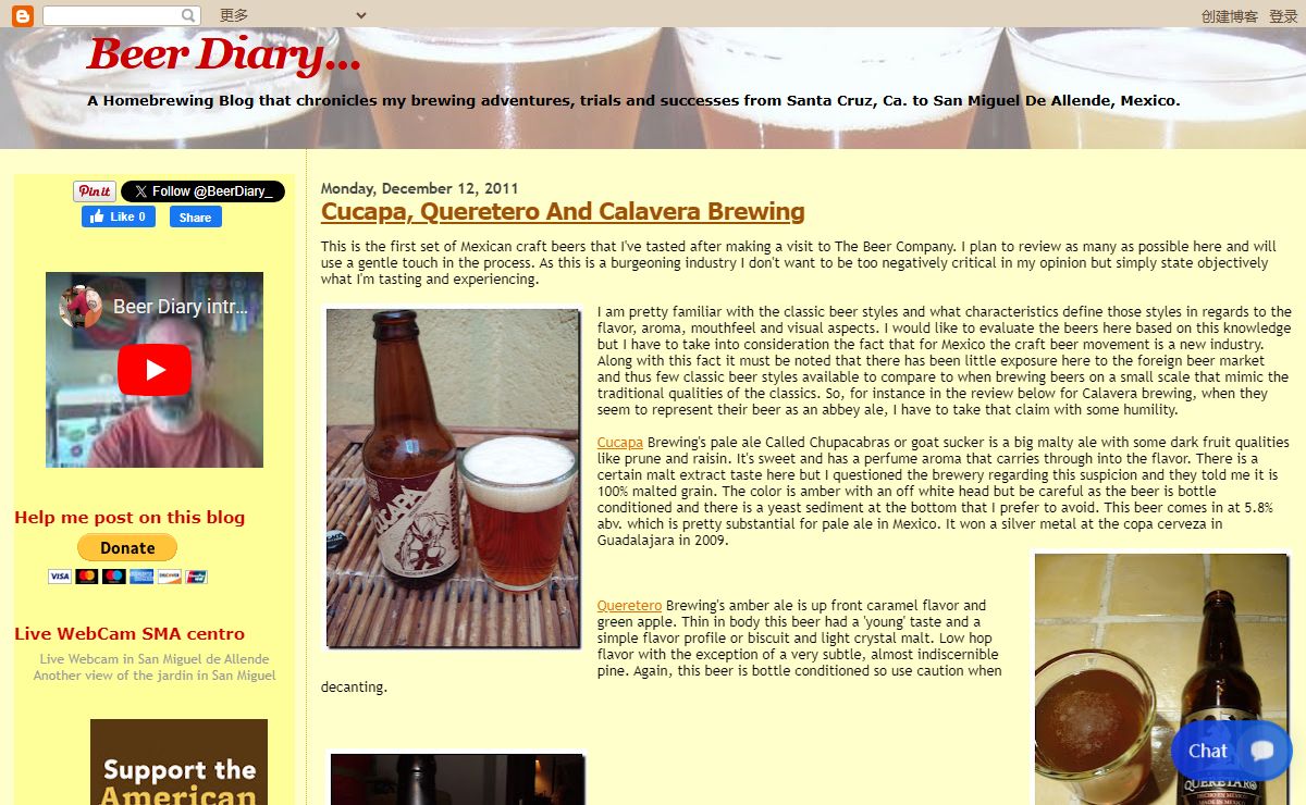 Beer Diary...