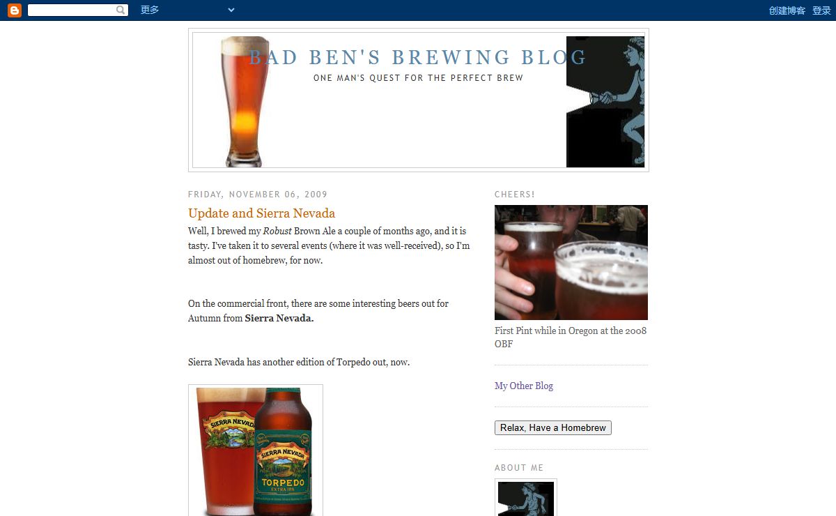 Bad Ben's Brewing Blog