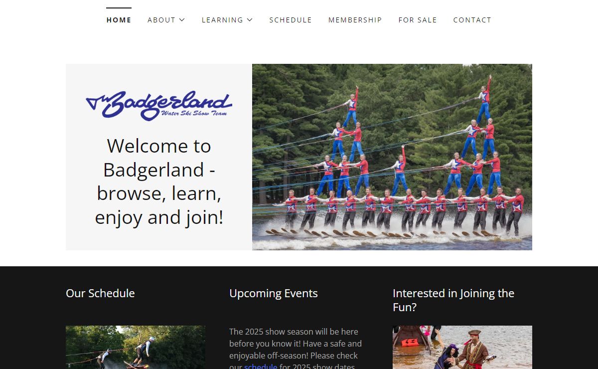 Badgerland Water Ski Shows