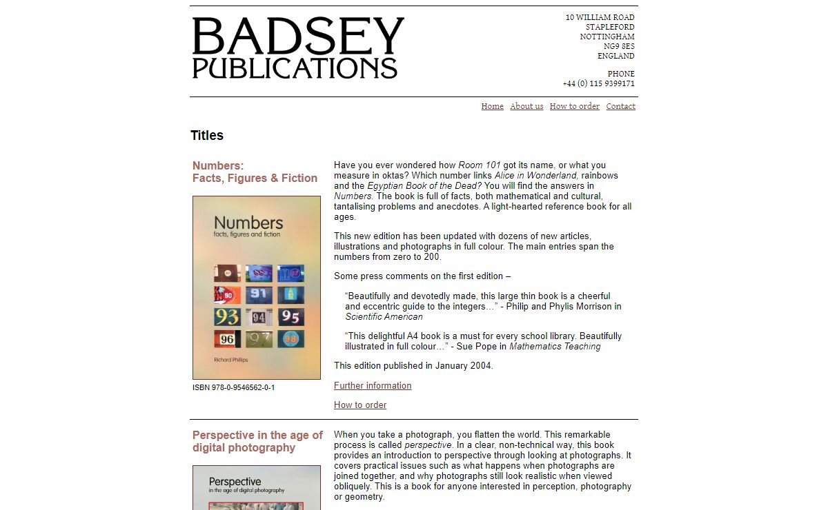 Badsey Publications