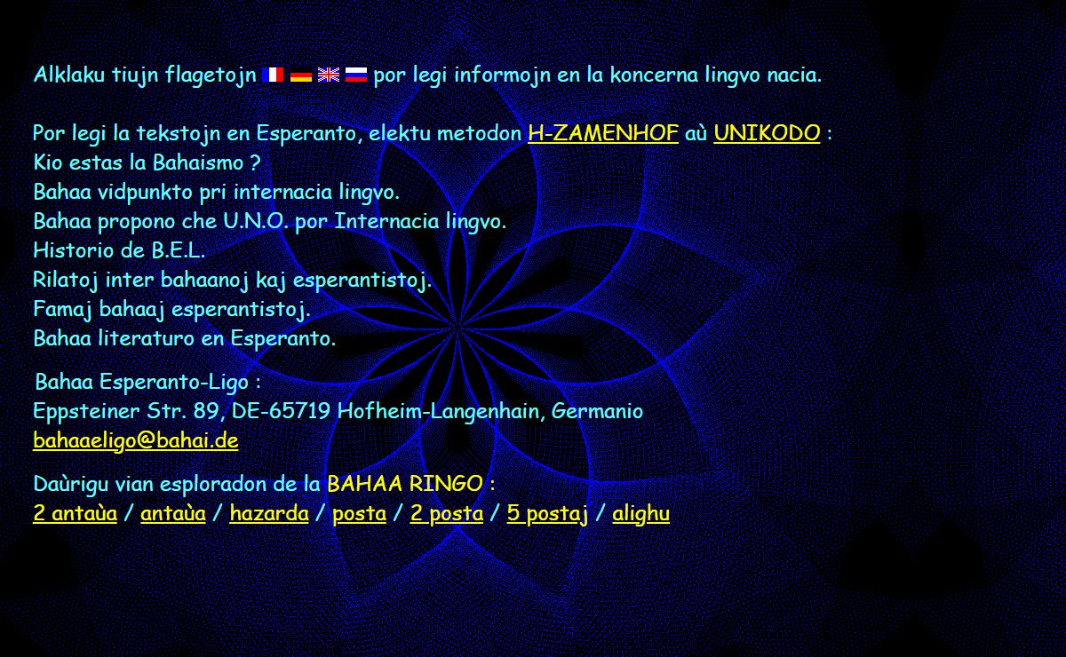Bahaa Esperanto-Ligo (BEL)