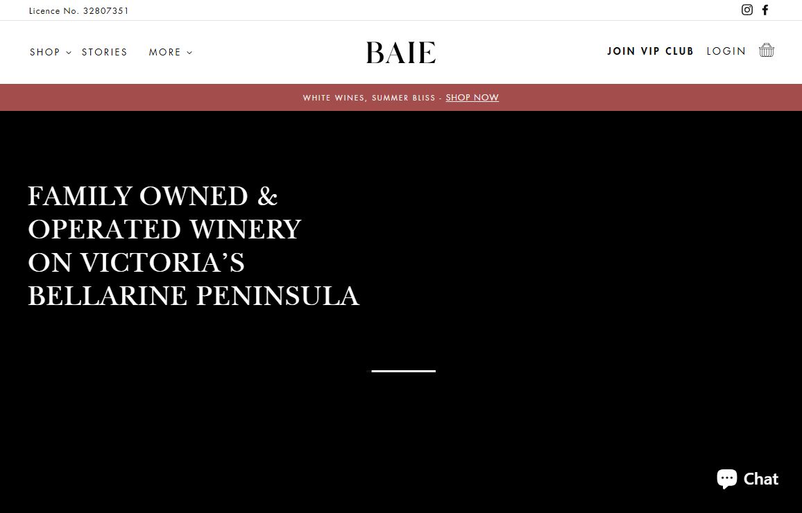 BAIE Wines | Bellarine Peninsula Winery | Curlewis Vineyard