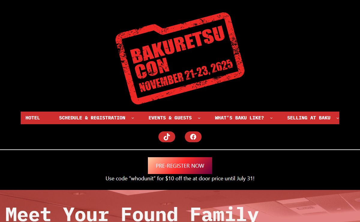 Bakuretsu Con – Vermont's Anime & Video Game Convention