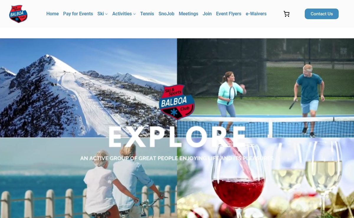 Balboa Ski and Sports Club – An active group of great people who enjoy life and its pleasures !