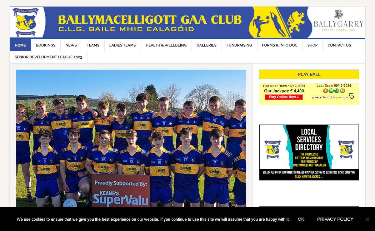Ballymacelligott GAA Club