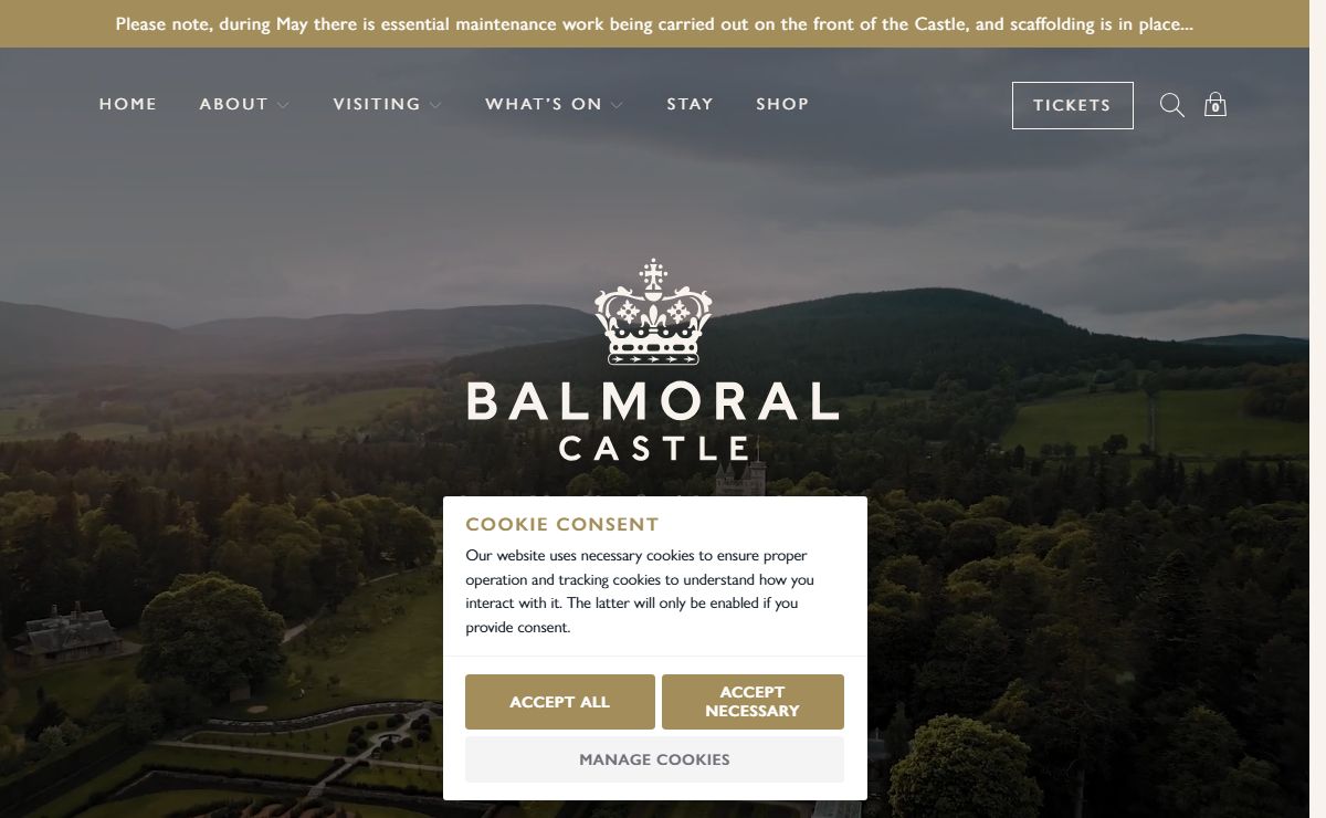 Balmoral Castle ⬥ The Highland home of the Royal Family