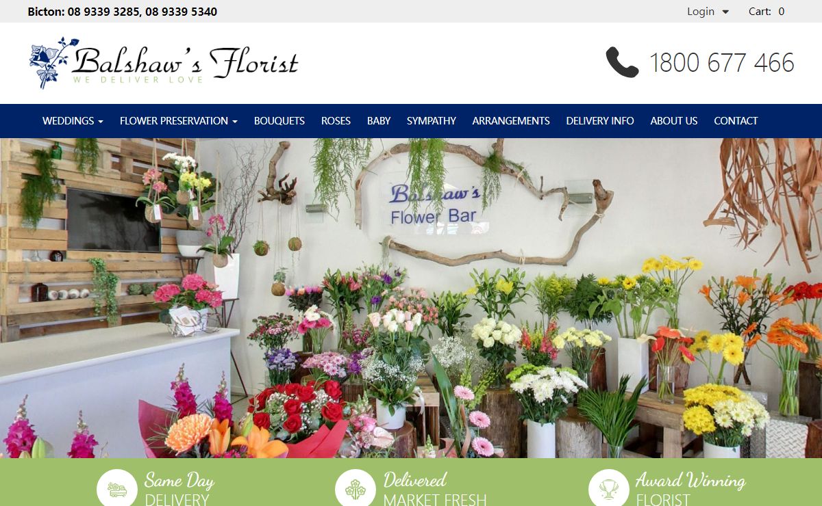 Balshaw`s Florist Perth: Mount Lawley & Bicton