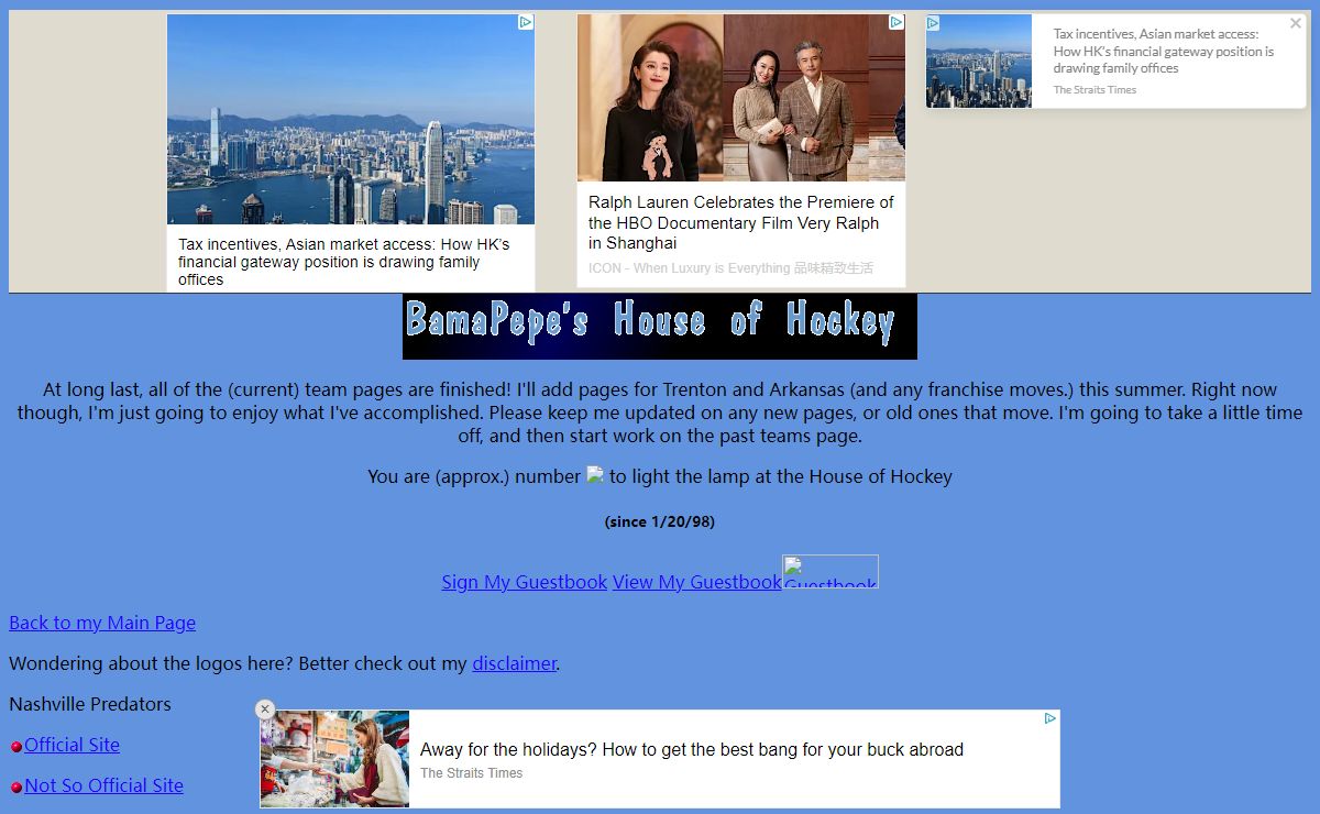 BamaPepe's House of Hockey