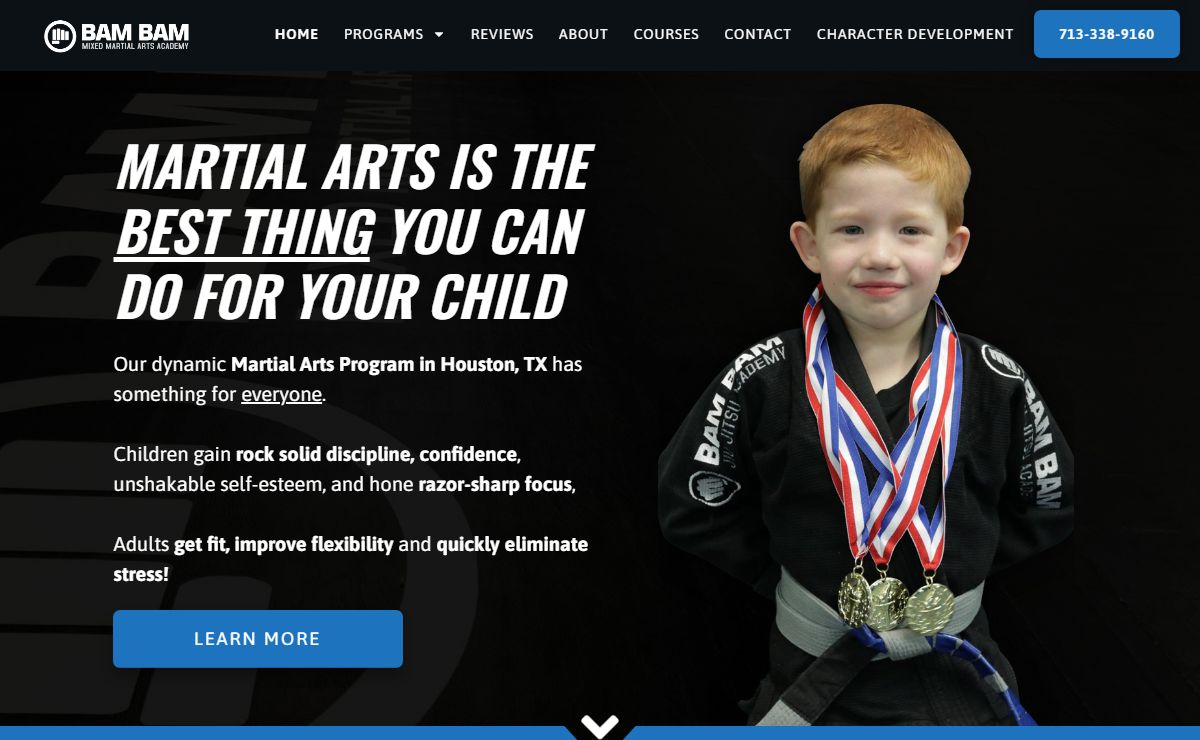 Home - Bam Bam Martial Arts Houston
