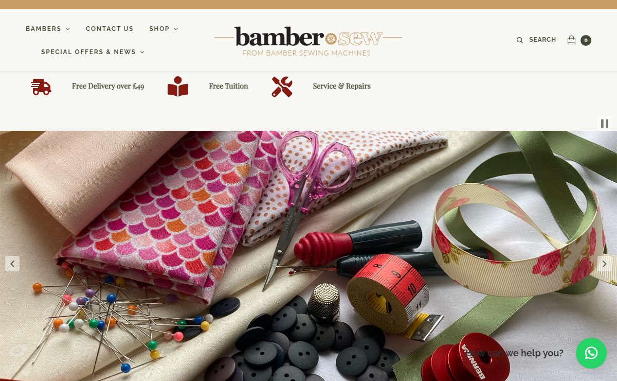 Bamber Sewing Machines | Manchester - BamberSew