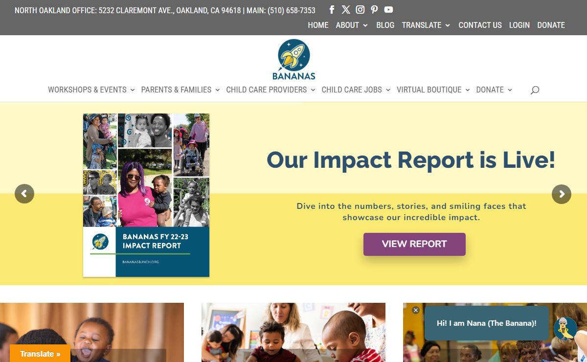 BANANAS Child Care Referrals and Resources