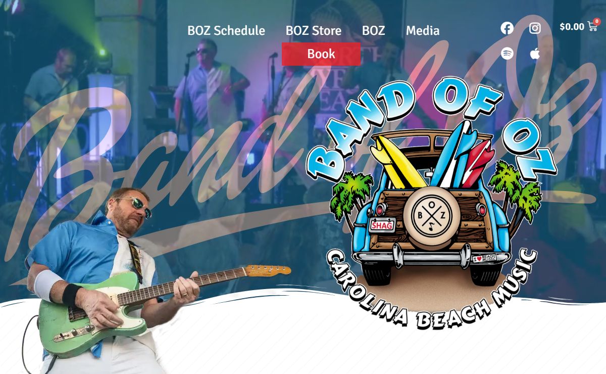 Band of Oz - A Carolina Beach Music Mainstay Since 1967