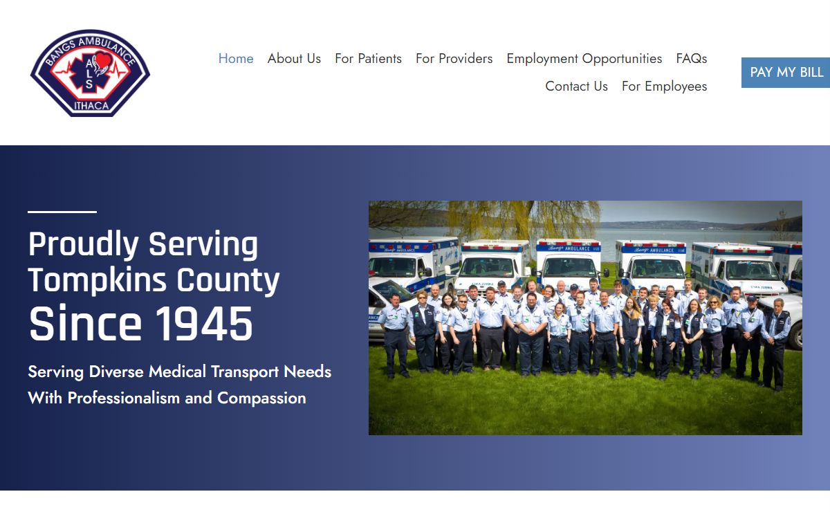 Providing Advanced Life Support - Bangs Ambulance