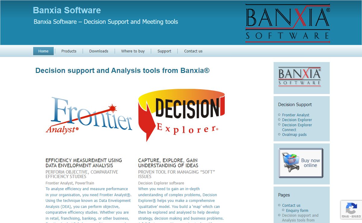 Banxia Software – Banxia Software – Decision Support and Meeting tools