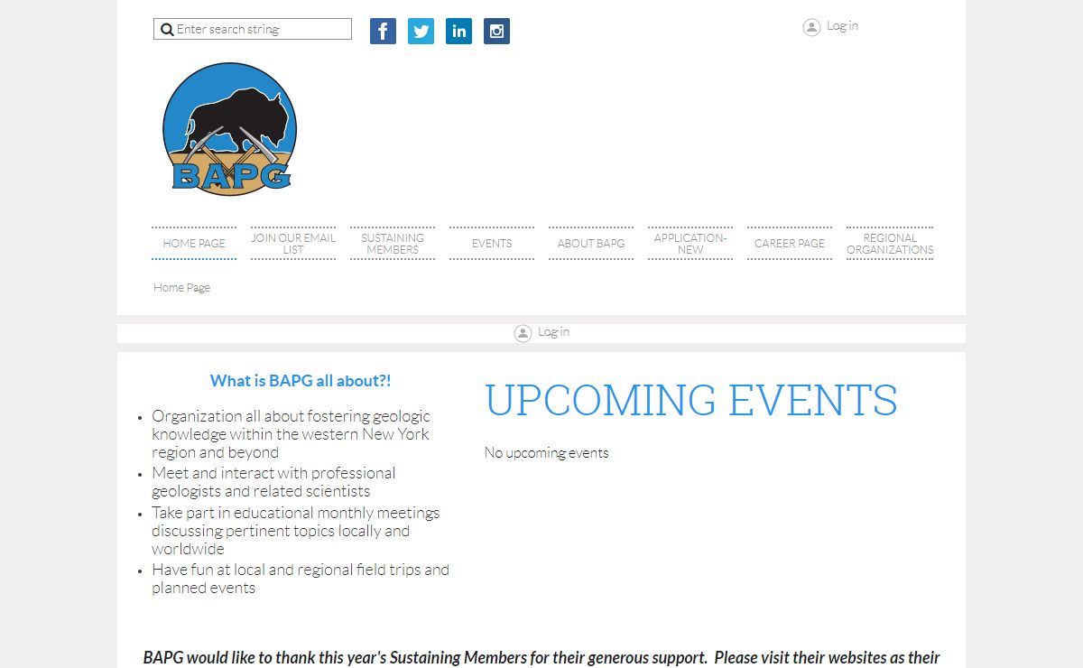 Buffalo Association of Professional Geologists - Home Page