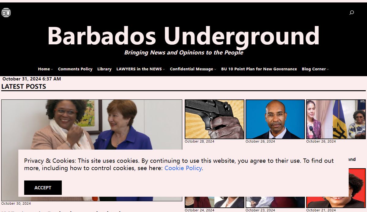 Barbados UndergroundBringing News and Opinions to the People