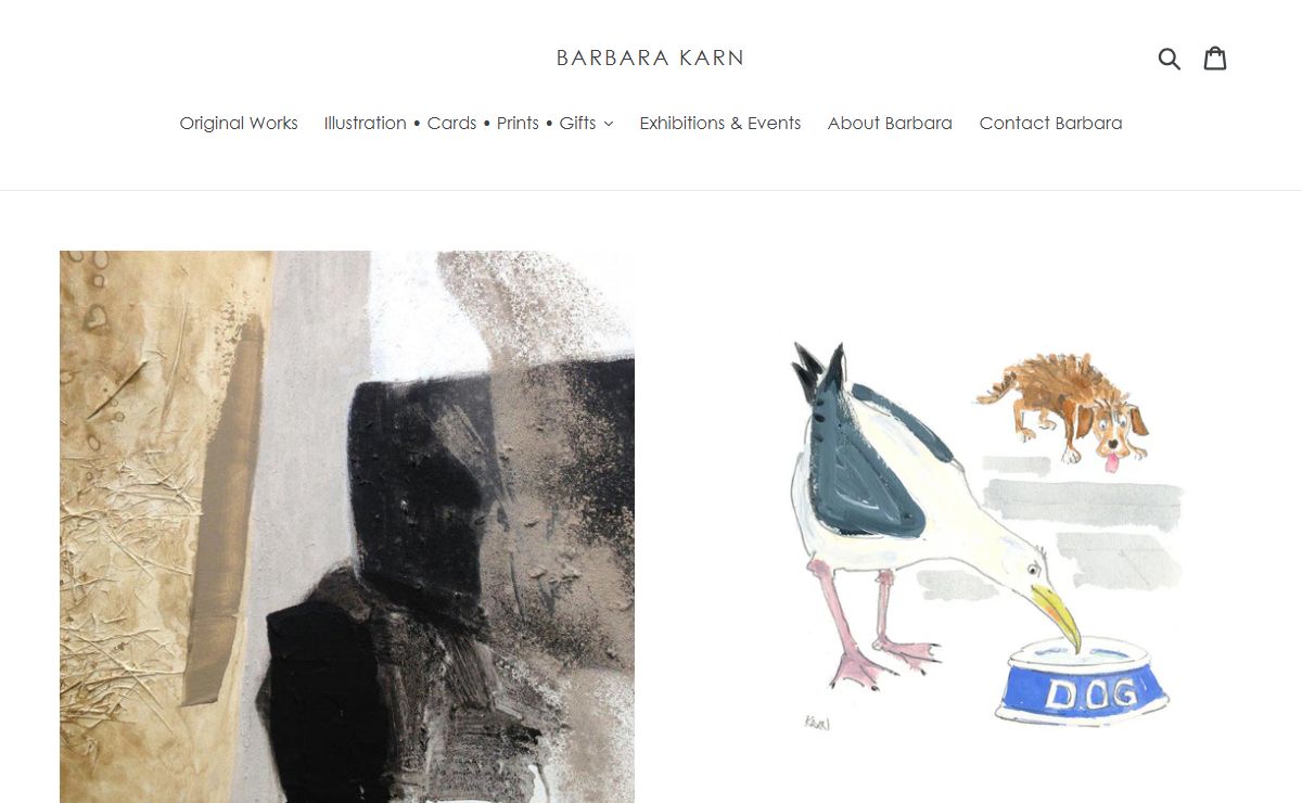 Barbara Karn: Artist - Prints, cards, original paintings and drawings