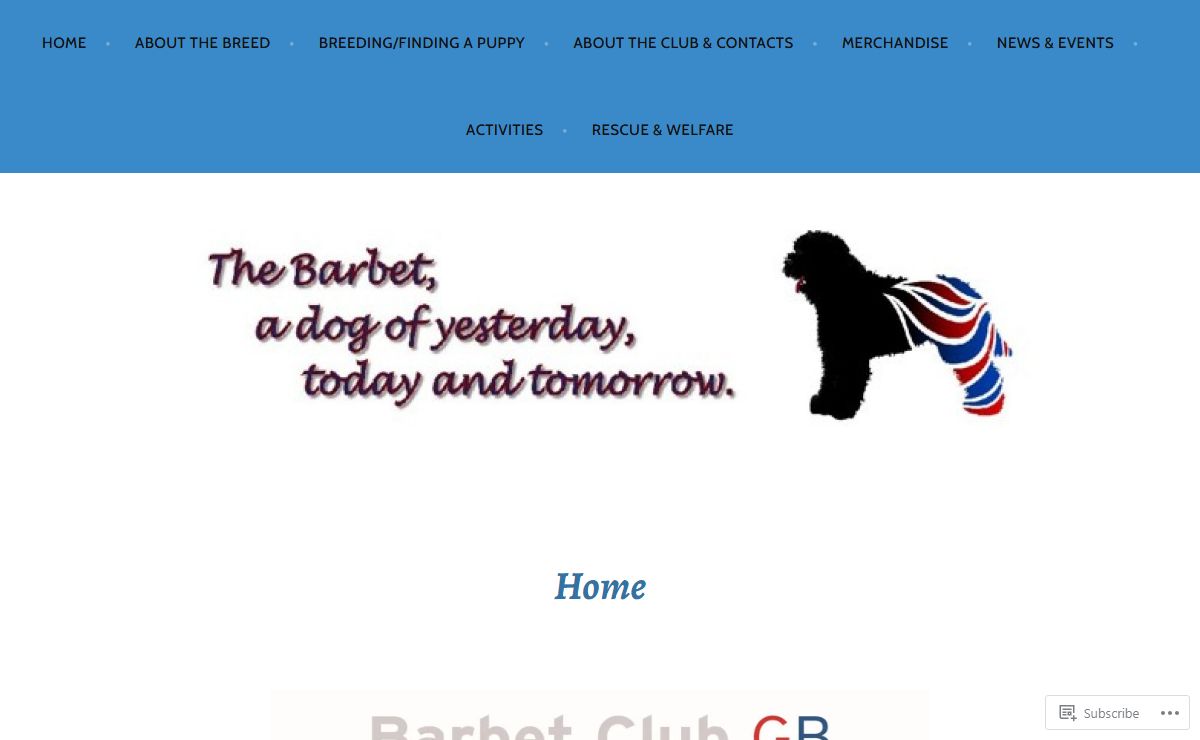 The Barbet Club of GB – The Barbet, a dog of yesterday, today and tomorrow