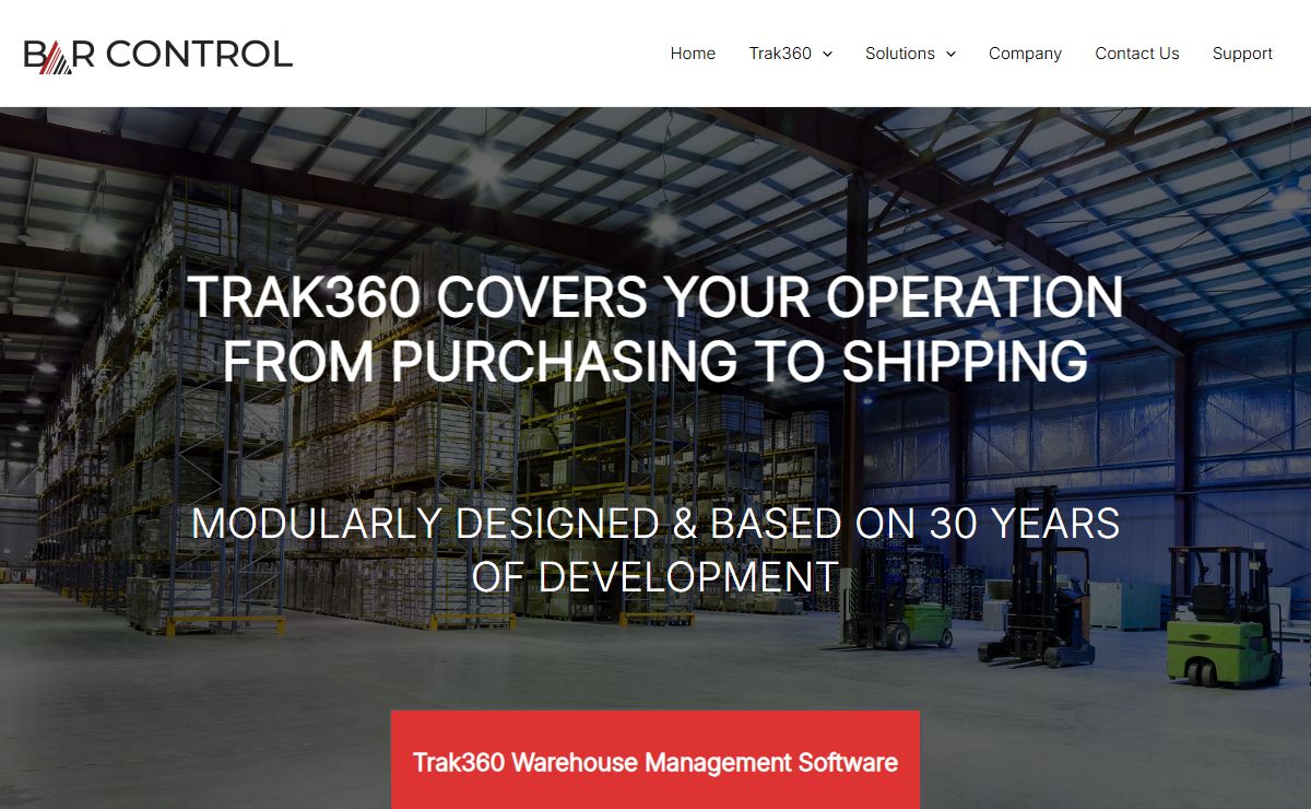 Logistics Software - Bar Control