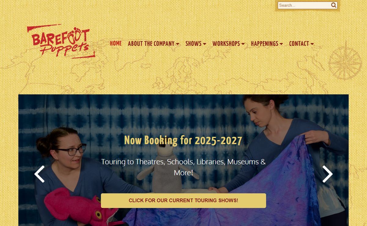 Homepage - Barefoot Puppets