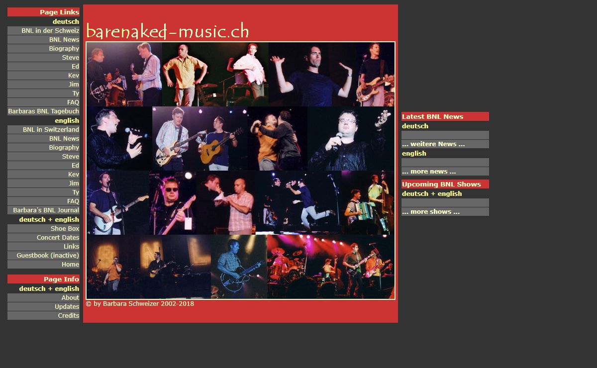 barenaked-music.ch - Swiss Barenaked Ladies Fanpage