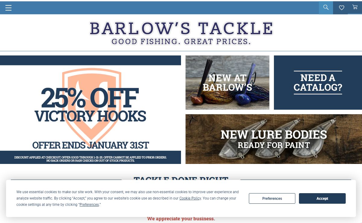 Barlow's Tackle
