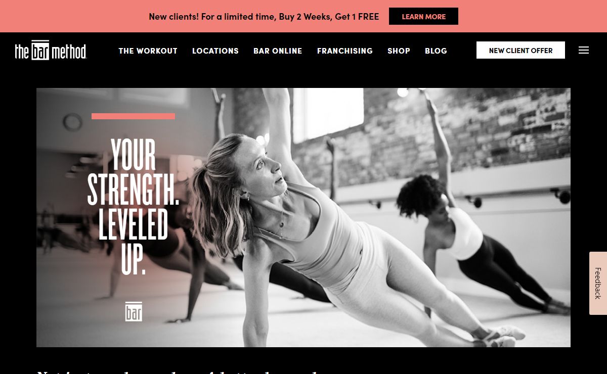 Discover the Original Barre Workout | The Bar Method
