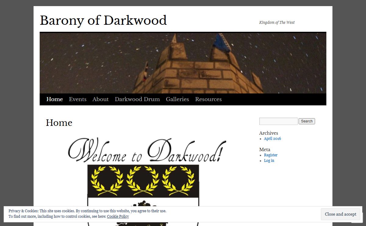 Barony of Darkwood | Kingdom of The West