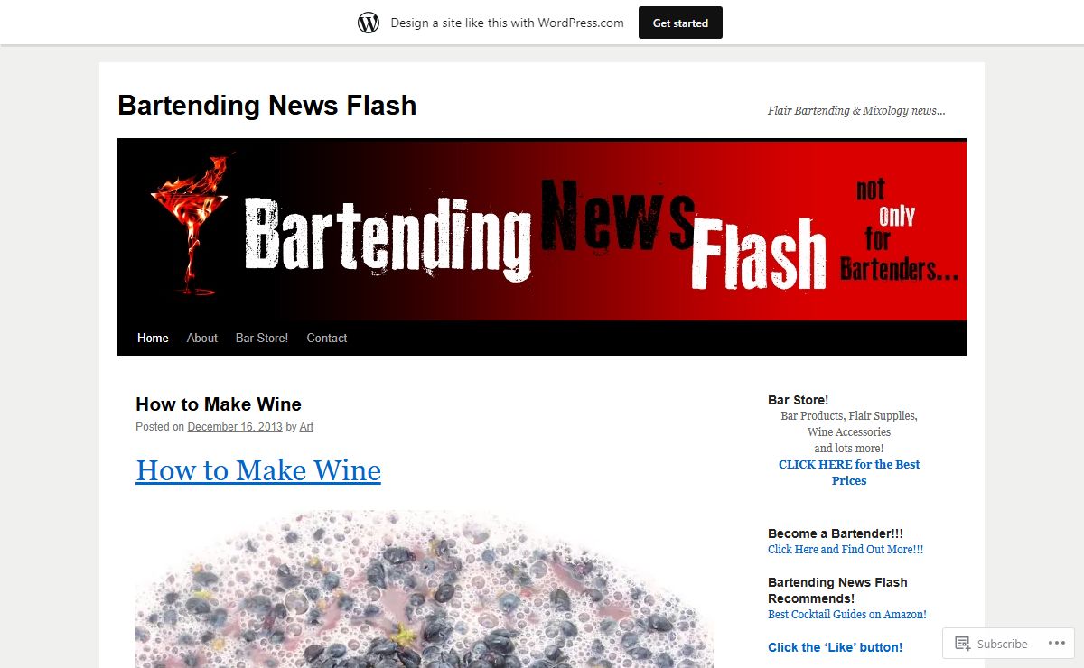 Bartending News Flash | Flair Bartending & Mixology news…