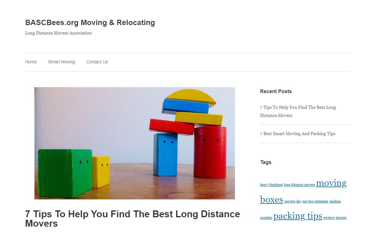 BASCBees.org Moving & Relocating – Long Distance Movers Association