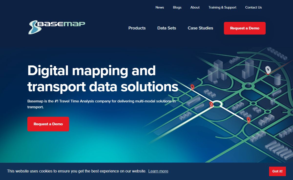 Basemap | Digital Mapping, Travel Time Analysis and Transport Data…