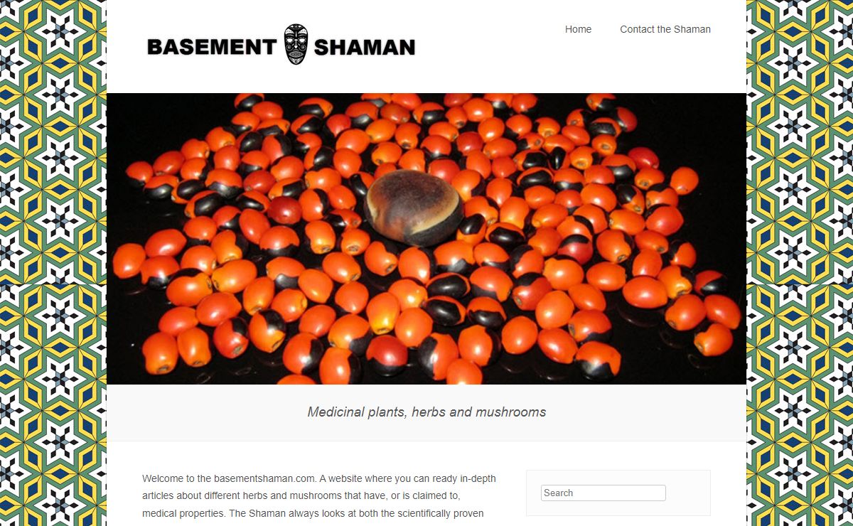 Medicinal plants, herbs and mushrooms - Basement Shaman