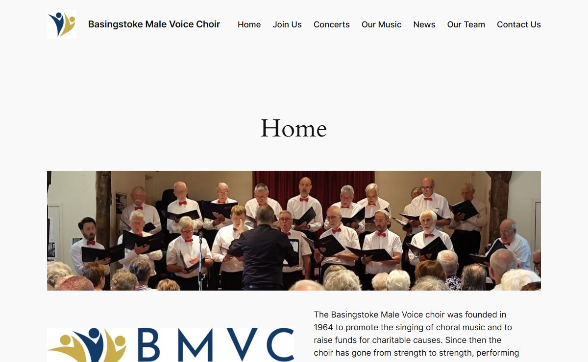 Basingstoke Male Voice Choir – Proudly singing for health